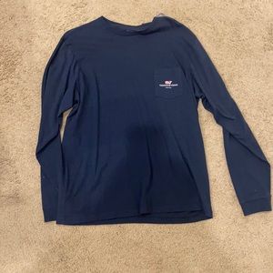 Vineyard Vines Men’s Long Sleeve Graphic Tee Shirt “I Love Charlotte”